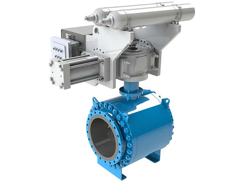 Pneumatic actuated valve